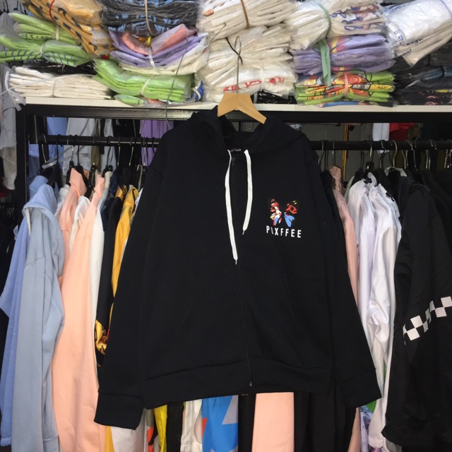 Áo khoác hoodie nỉ dây kéo form rộng BƯỚM Ulzzang (ẢNH THẬT) | BigBuy360 - bigbuy360.vn