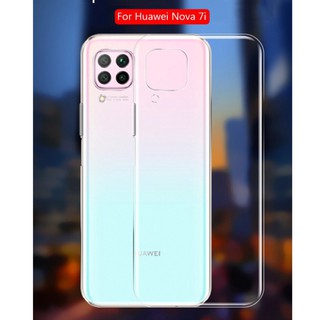 Ốp Lưng Silicon Dẻo Trong Suốt Cho Huawei Nova 7i