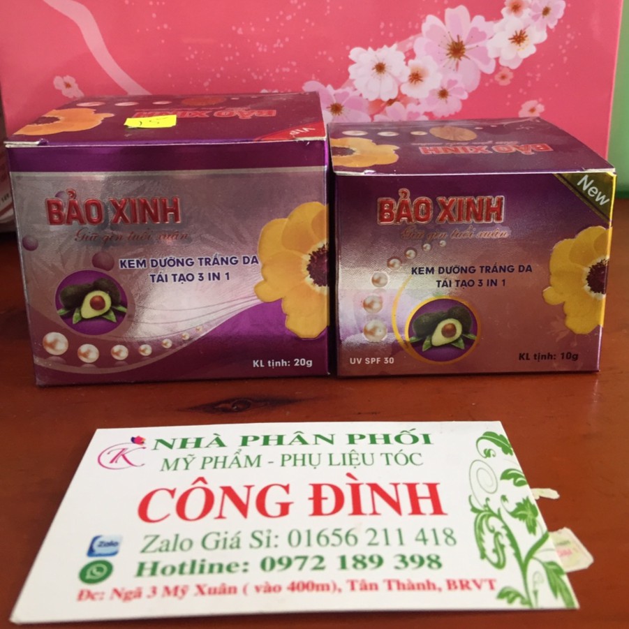 [CHỌN SIZE] Kem Bảo Xinh trắng da tái tạo da 3 in 1 10g, 20g