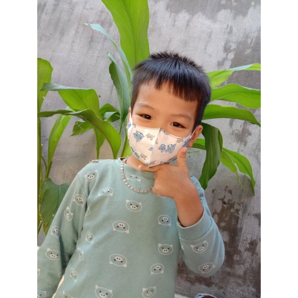 Khẩu Trang cho bé 5D 1 hộp 10 chiếc