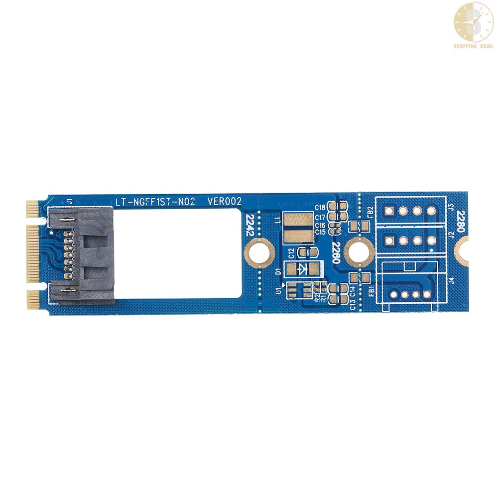 Đầu Chuyển Đổi M.2 Ngff Sata Sang 7pin Ngff Sataiii Hdd Sdd