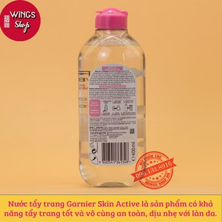 Nước Tẩy Trang Garnier Đủ Màu 400ml