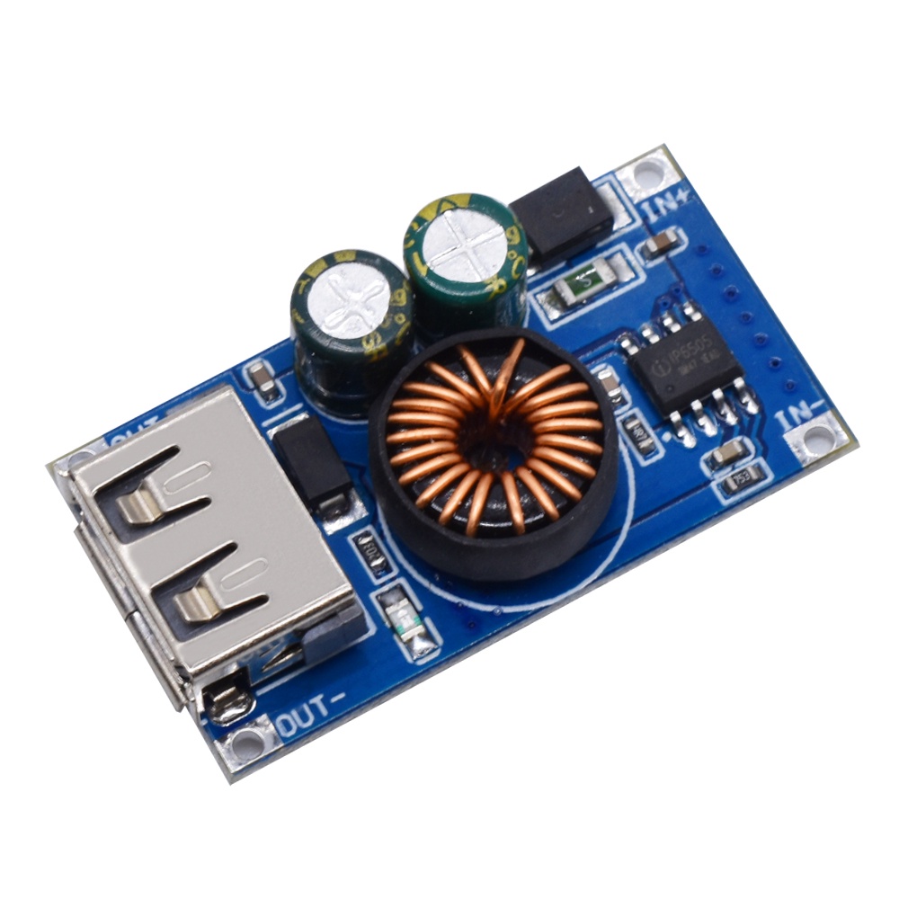 Mô đun hạ áp 12V 24V sang QC2.0 QC3.0 sạc nhanh cho điện thoại Apple Huawei