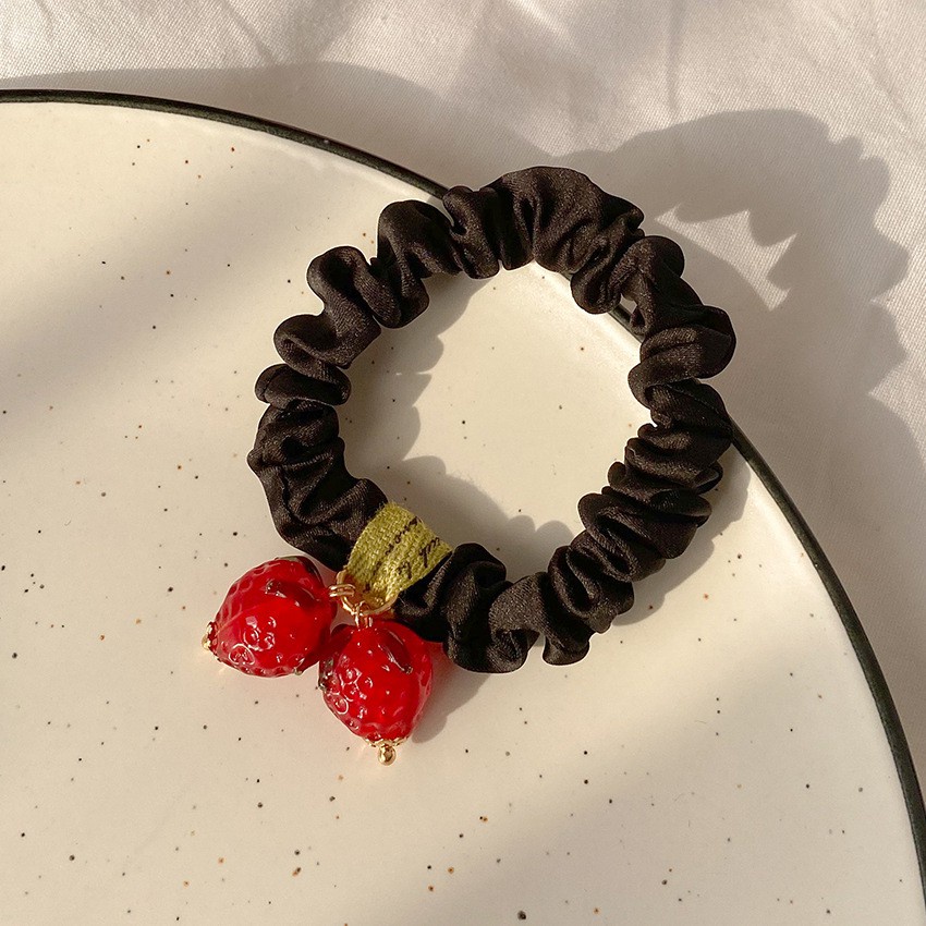 Dây cột tóc hình trái cây phái nữ