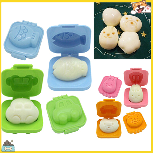 Bộ 2 khuôn nặn cơm hình các con vật đáng yêu