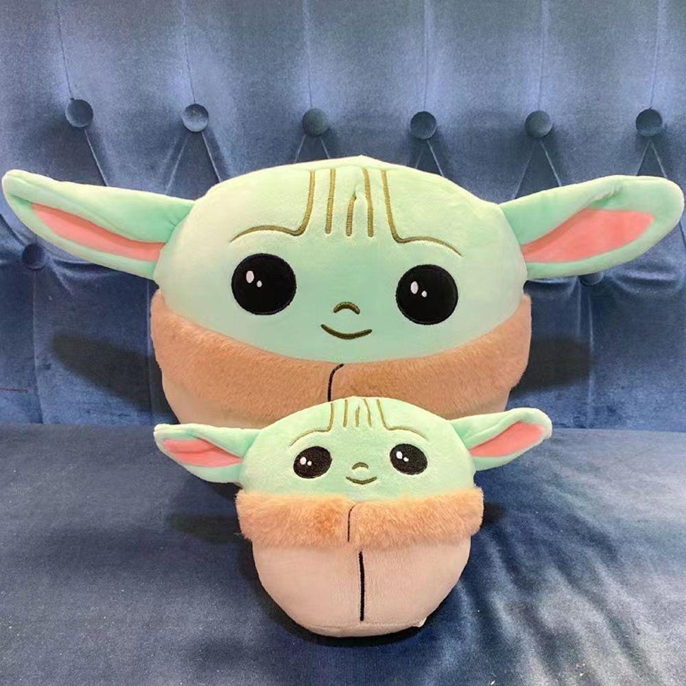 Gối Nhồi Bông Mềm Mại Hình Nhân Vật DANILO Yoda Trong Phim Star Wars Vui Nhộn Dành Cho Bé