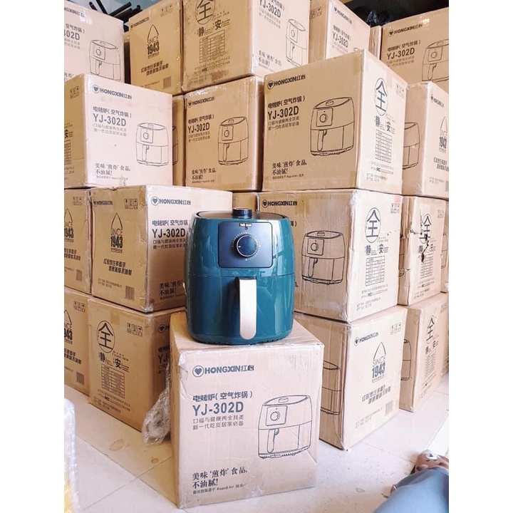 Nồi chiên không dầu hongxin 5L YJ302 mẫu mới siêu hót