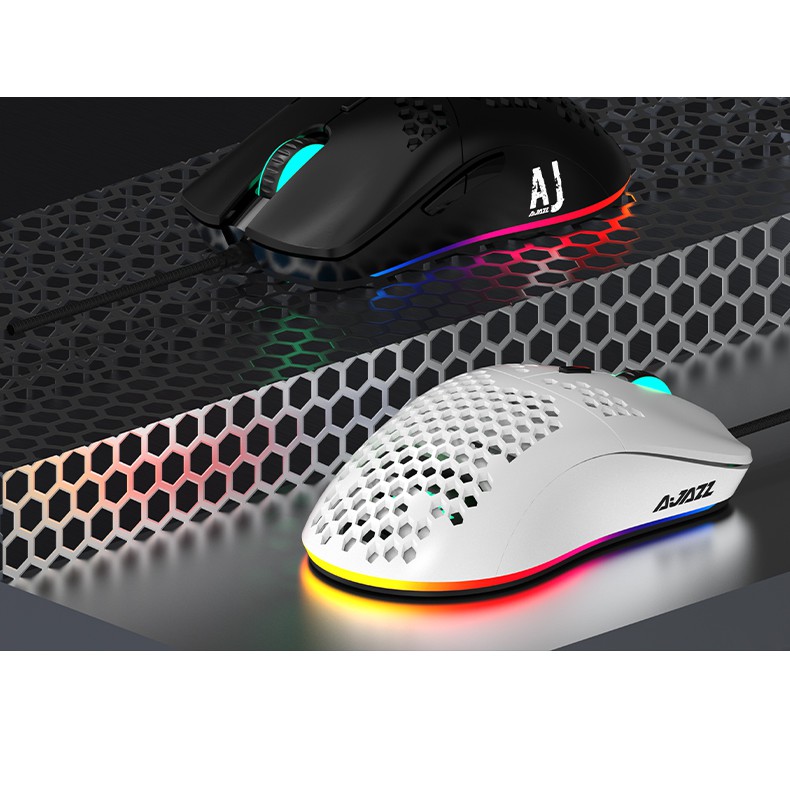 [Mã 2404EL10K giảm 10K đơn 20K] Chuột gaming Ajazz AJ390R RGB - Hàng chính hãng bảo hành 2 năm