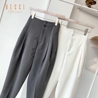 Quần Tây Baggy Cạp Liền 2 Khuy( Siêu xinh)