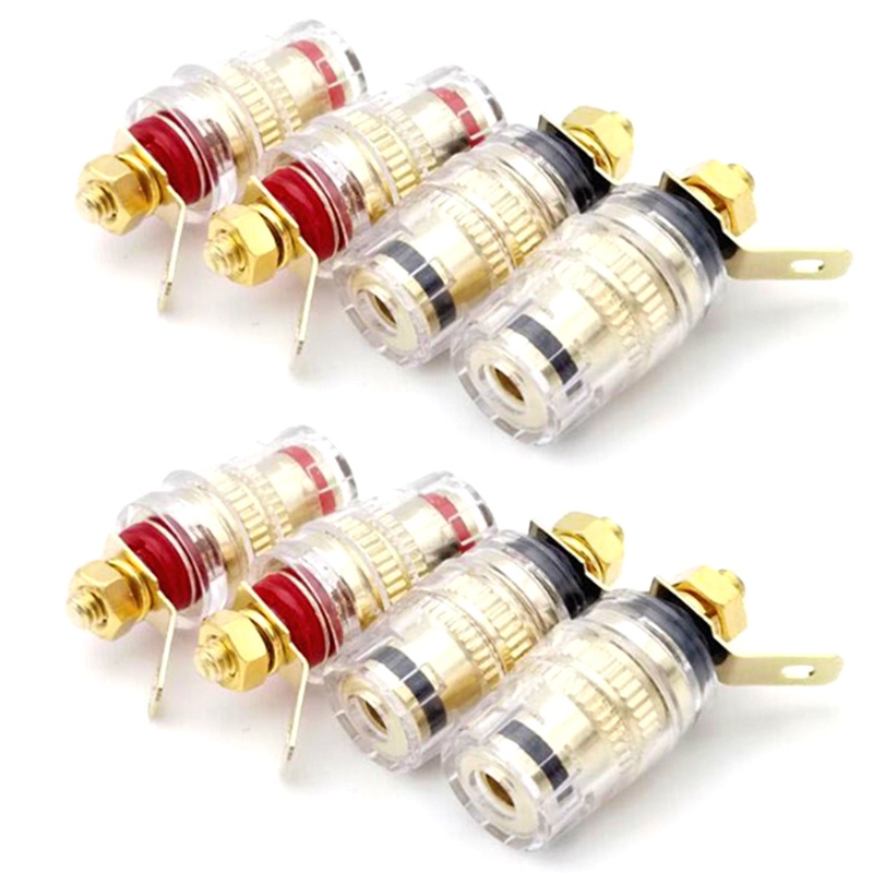 Set 8 Đầu Nối Chuối 4mm Cho Loa