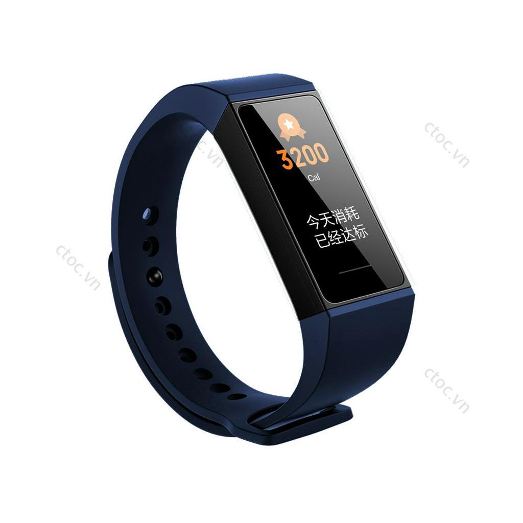 Dây Đeo Silicon Màu Trơn Thay Thế Cho Xiaomi Mi Smart Band 4C