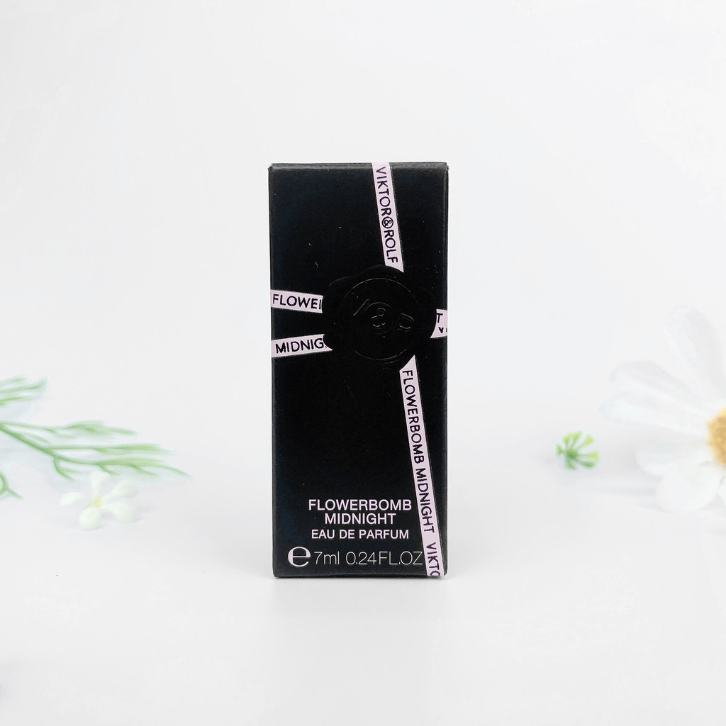 Nước Hoa Nữ VIKTOR & ROLF FLOWERBOMB MIDNIGHT Nước Hoa Mini 7ml Hương Thơm Trẻ Trung, Ngọt Ngào, Quyến Rũ