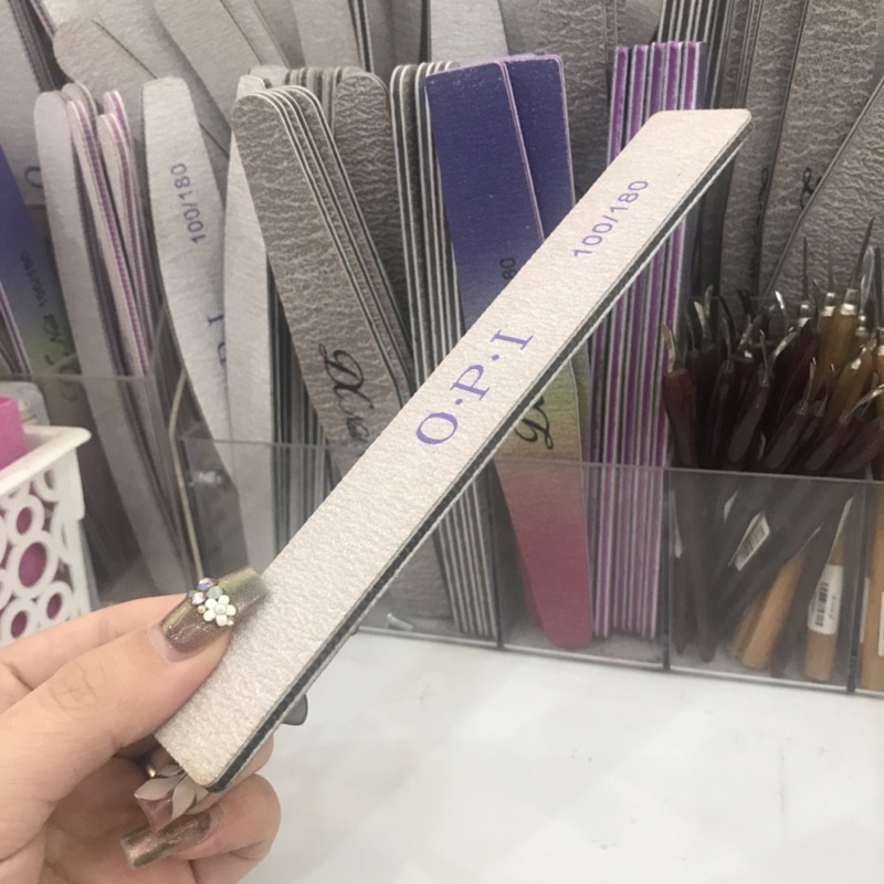 Dũa móng tay OPI viền đen