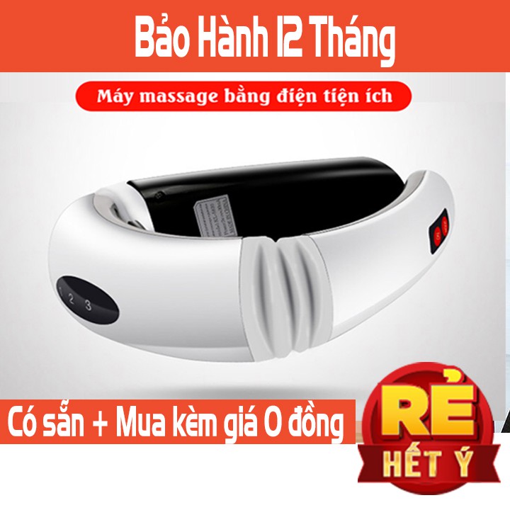 Máy Massage Vai Gáy Cổ 5 Chức Năng-[BH: 12 Tháng]