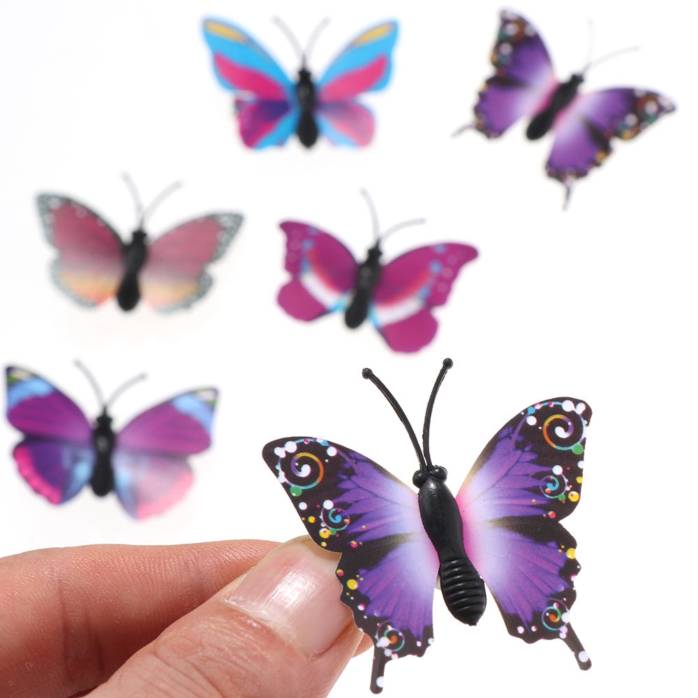 Bộ 5 trâm cài tóc hình bươm bướm phong cách thời trang