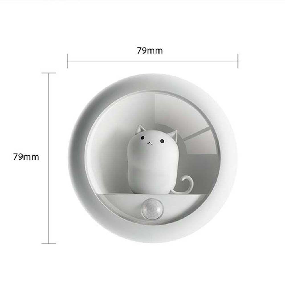 YIYU Đèn Ngủ LED Hình Hoạt Hình Dễ Thương Có Thể Sạc Lại Dành Cho Trẻ Em