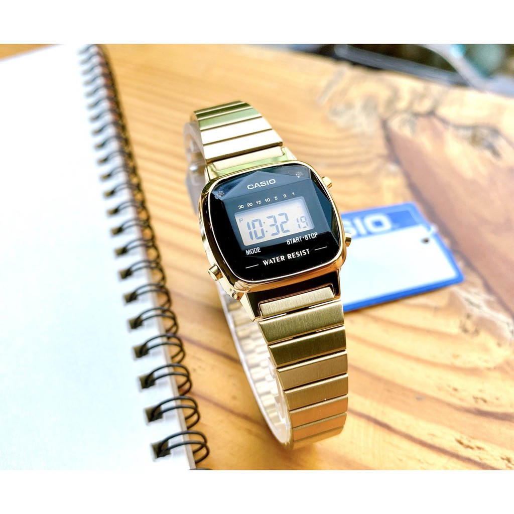 Đồng Hồ nữ Casio LA670WGAD -1DF Vintage - Pin 10 Năm - Chống Nước 100m