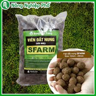 TÚI 5DM3 ~ 3KG (KT 10 - 20mm) - VIÊN ĐẤT NUNG (SỎI NHẸ)
