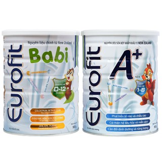 Sữa bột eurofit babi, a+ 900g