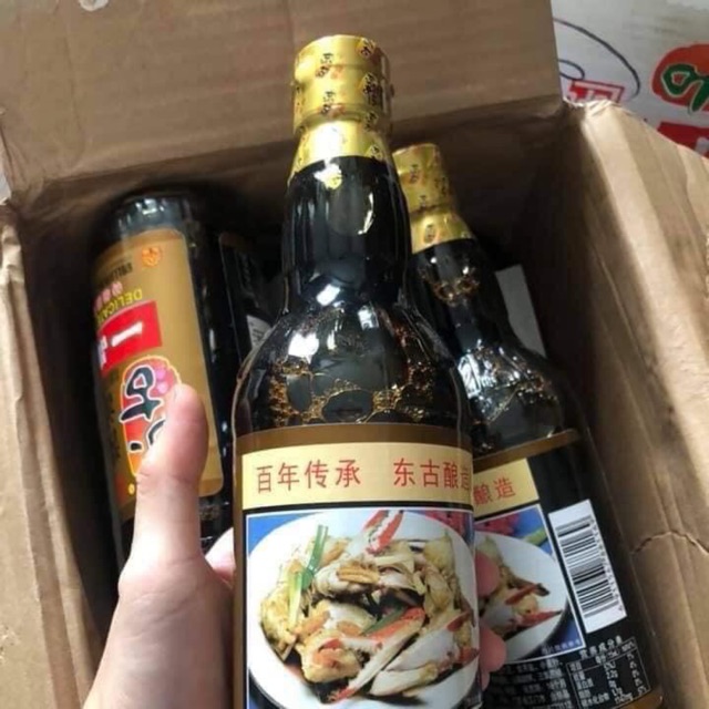 Xì dầu càng cua 40k/ chai 500ml