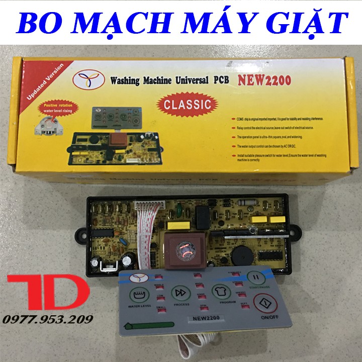 BO MẠCH MÁY GIẶT ĐA NĂNG NEW 2200