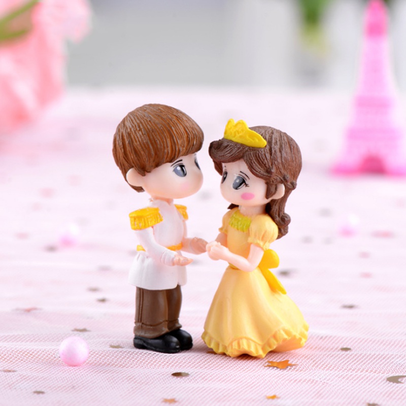 Set 2 Mô Hình Cặp Đôi Trang Trí Sân Vườn