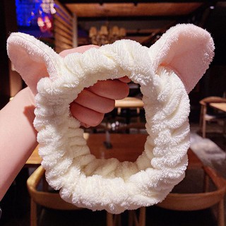Băng đô rửa mặt, makeup cute