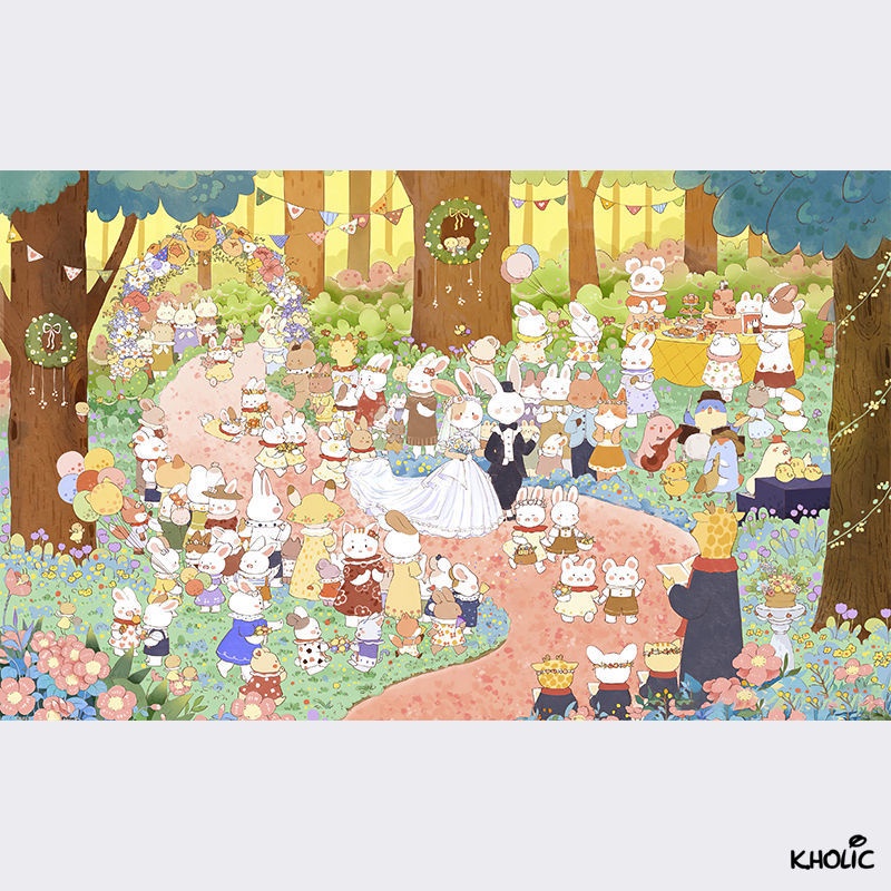 Bộ Đồ Chơi Ghép Hình 200/300/500/1000 Mảnh Hình Hoạt Hình Anime