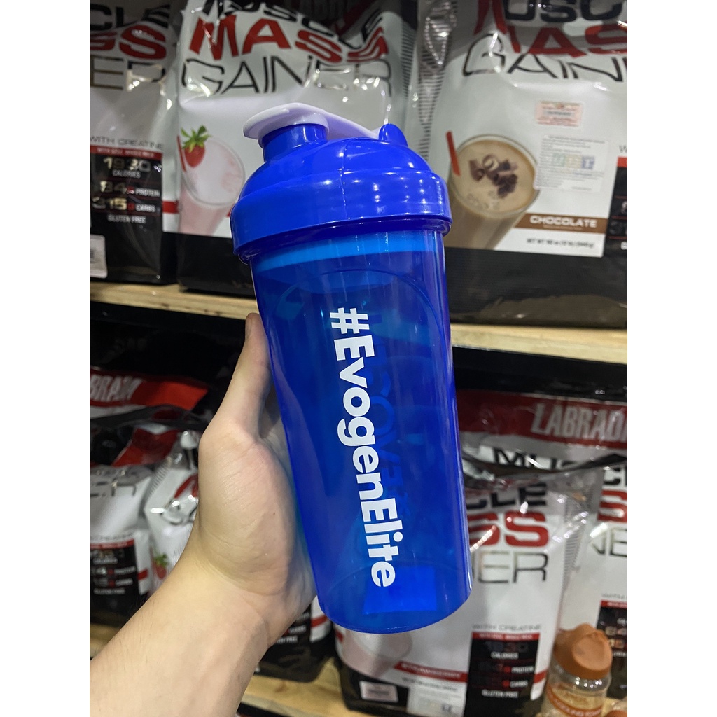 Evogen Shaker, Bình Lắc Chính Hãng Evogen 600ML, Không Nhựa BPA