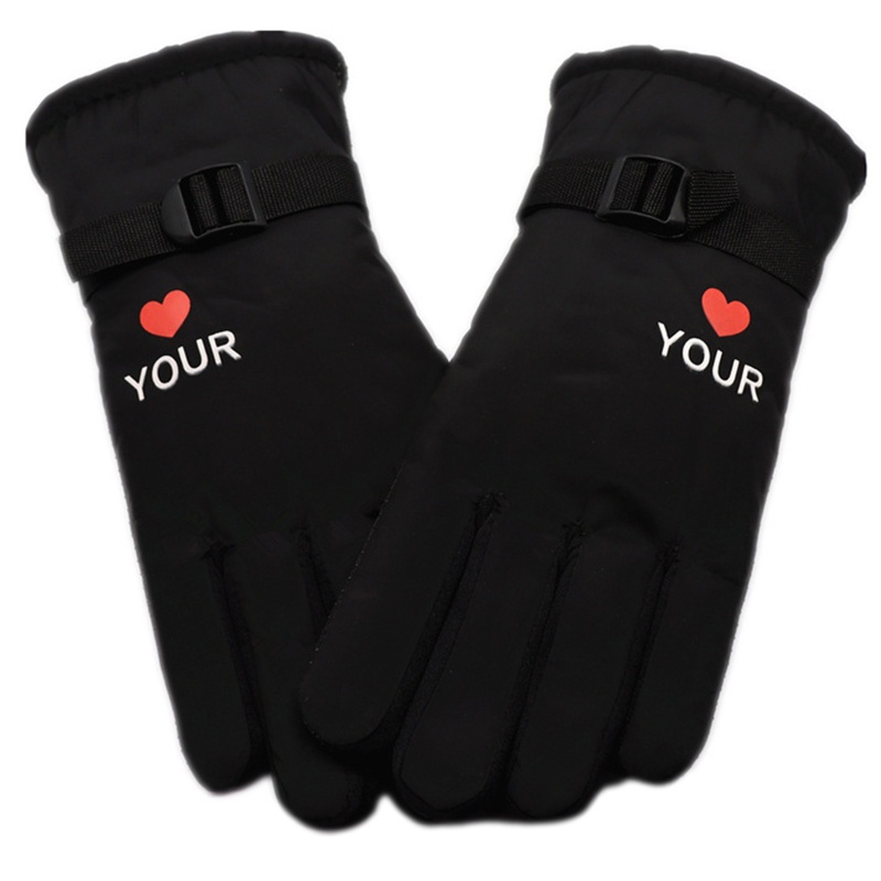 Găng Tay Trượt Tuyết / Leo Núi Lót Lông Cừu Giữ Ấm Mùa Đông Tùy Chỉnh Cho Nam Nữ