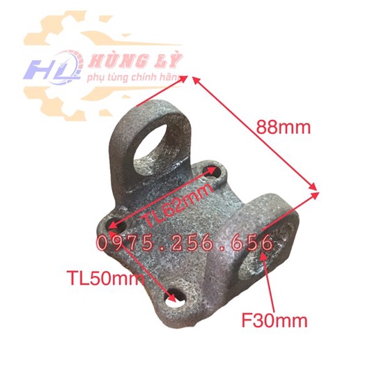 Mặt bích Cắt Đăng 212 Phi 30  phụ tùng ô tô phụ tùng Hùng Lỳ