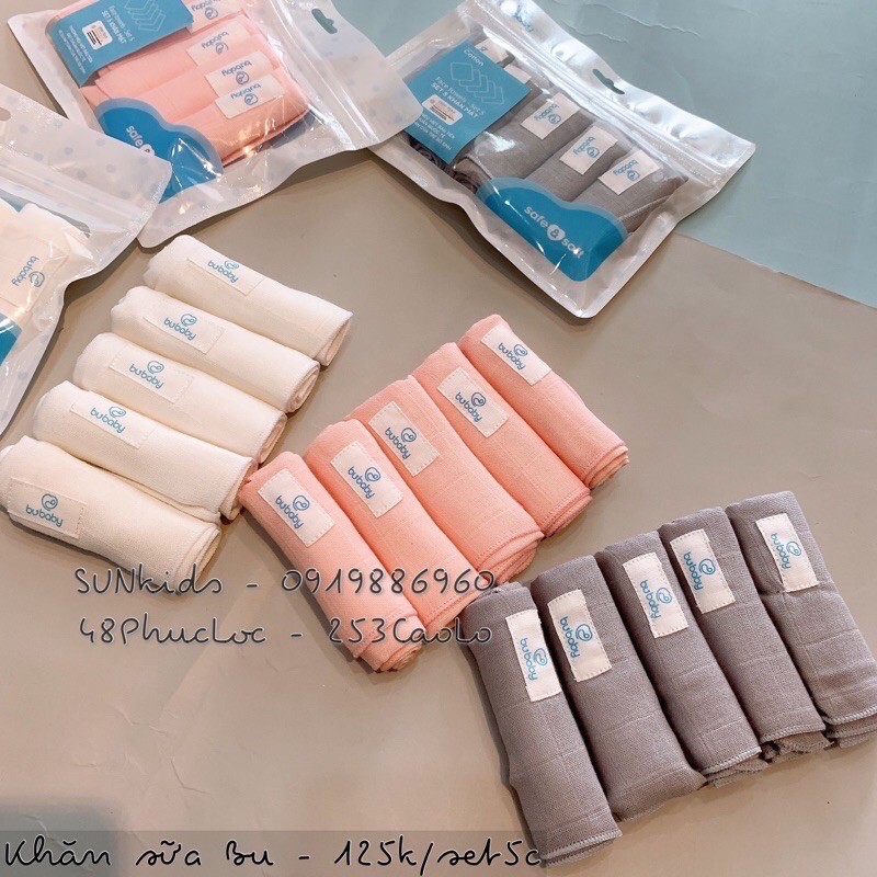Khăn sữa Bu muslin