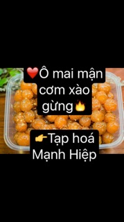 Ô mai mận cơm xào gừng 500gram