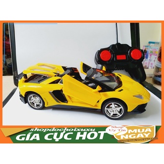 (tặng pin)Ô TÔ ĐIỀU KHIỂN TỪ XA 4 CHIỀU PIN SẠC