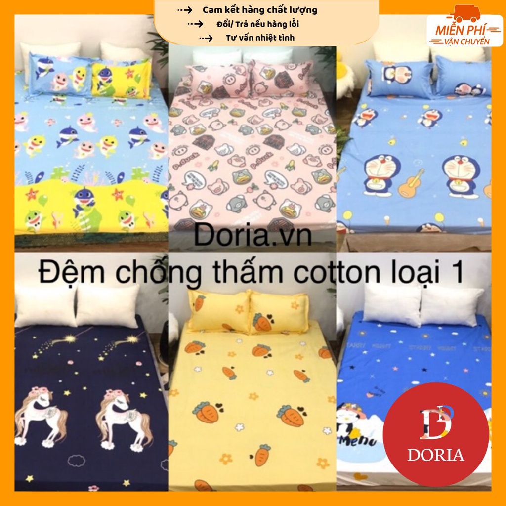 FREESHIP 50K-( LOẠI 1)Ga chống thấm cotton hàng siêu đẹp