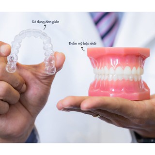 Bộ Dụng Cụ Niềng Răng Tại Nhà - Niềng răng trong suốt ( 3 giai đoạn ) [FREE SHIP]
