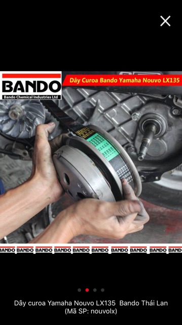 Bi côn nouvo lx / bi côn yamaha nouvo + dây đai triền động bando