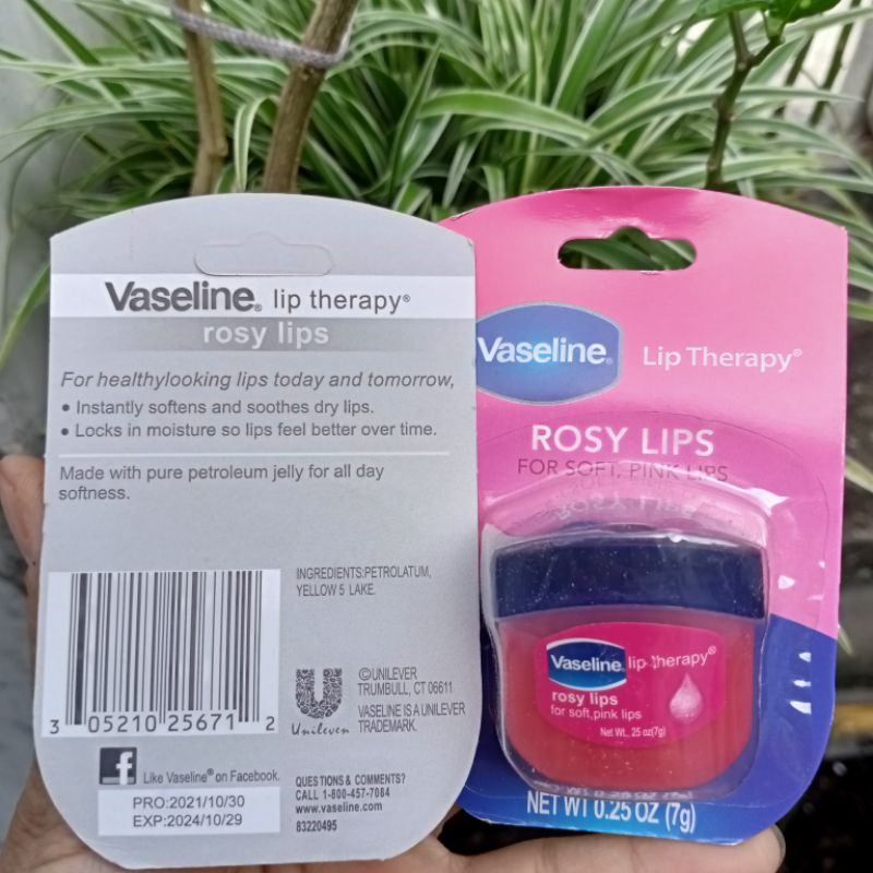 Son Dưỡng Môi Vaseline Siêu dưỡng ẩm tuyệt vời 7g