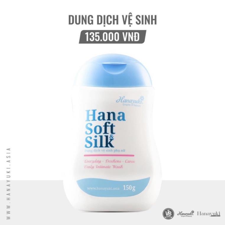 Dung Dịch Vệ Sinh Phụ Nữ Hana Soft Silk