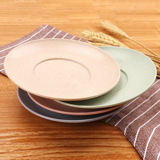 Set 2 đĩa nhựa lúa mì tròn 14cm
