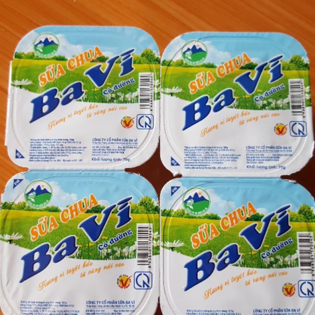 Sữa chua ba vì trắng