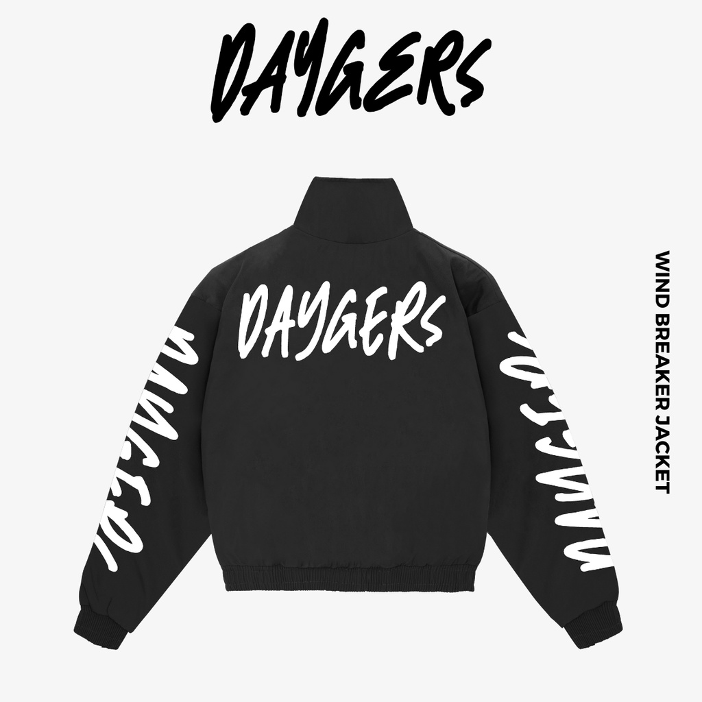 Windbreaker Jacket Daygers - Áo khoác gió nam nữ unisex, vải dù form đẹp - Local brand chính hãng