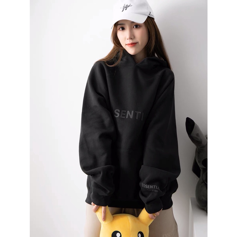 Áo Khoác Nỉ  Hoodie Nam Nữ ESSEN 3 Màu Cá Tính Unisex Dáng Rộng KP Clothes | BigBuy360 - bigbuy360.vn