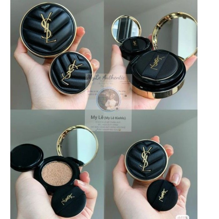 PHẤN Nước Cushion YSL limited vỏ da travelsize5g