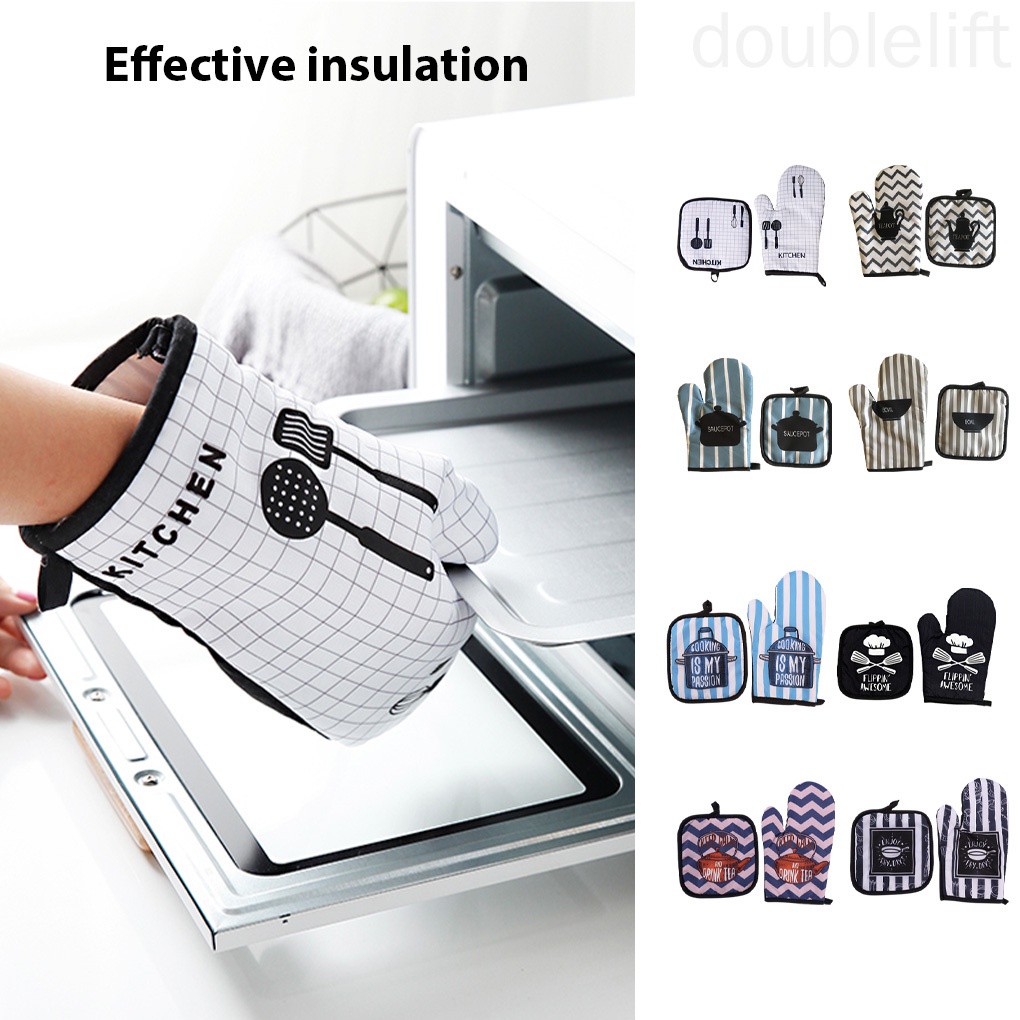 Găng tay nướng bánh thiết kế cách nhiệt chống bỏng tiện dụng