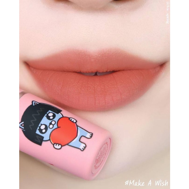 Son Mac Kakao Friends  phiên bản giới hạn vỏ hồng emition cực xinh, hàng chuẩn Auth xả lỗ bao check