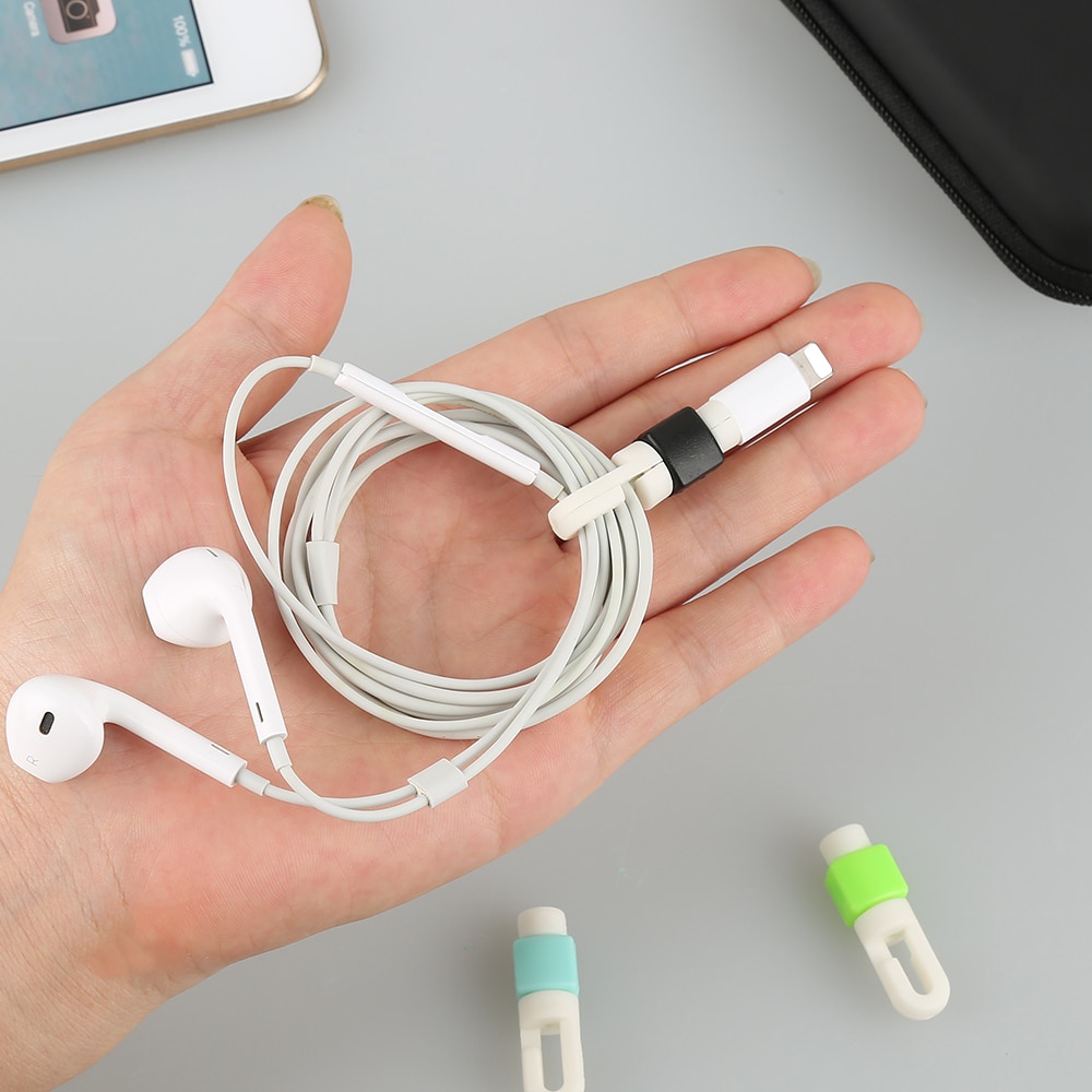 Phụ kiện bảo vệ dây cáp tai nghe cho Iphone