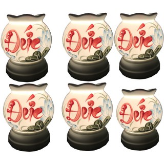 Đèn xông tinh dầu cao cấp Gốm sứ bát tràng ( Mẫu tùy chon)