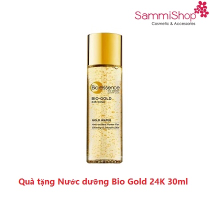 (Hàng tặng không bán) QT Bio-essence Nước dưỡng Bio Gold 24K Water 30ml