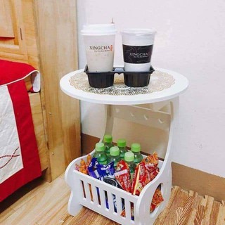 Kệ bàn tròn để đầu giường